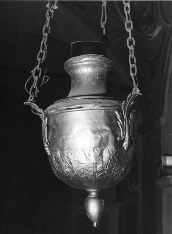 lampada pensile - ambito italiano (secc. XVII/ XVIII)