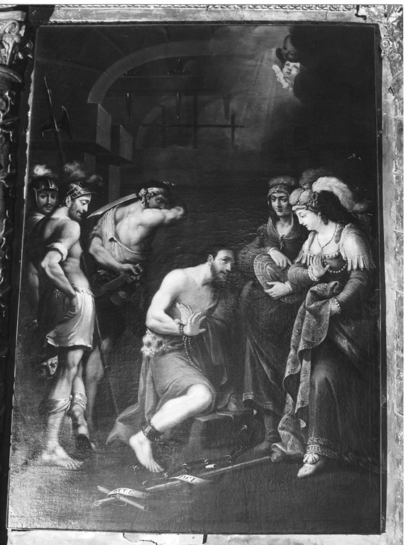 decapitazione di San Giovanni Battista (dipinto) - ambito laziale (seconda metà sec. XVI)