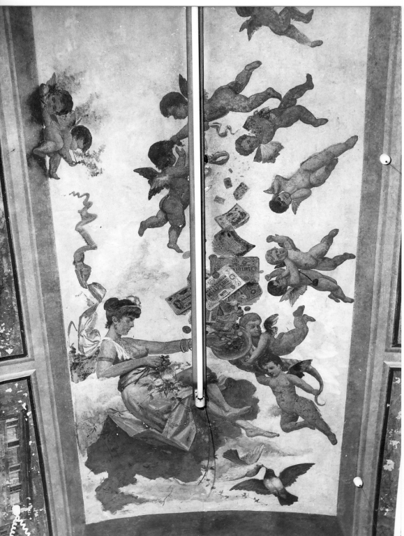 allegoria della Fortuna (dipinto) - ambito italiano (ultimo quarto sec. XIX)
