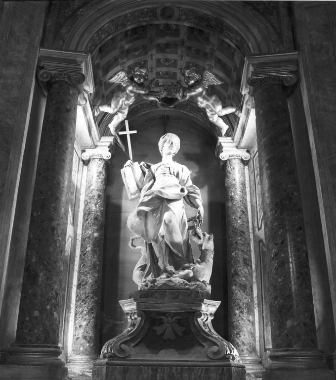 Santa Margherita d'Antiochia (scultura) - ambito laziale (sec. XVIII)