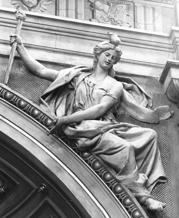 Carità (scultura) di Fontana Luigi (sec. XIX)