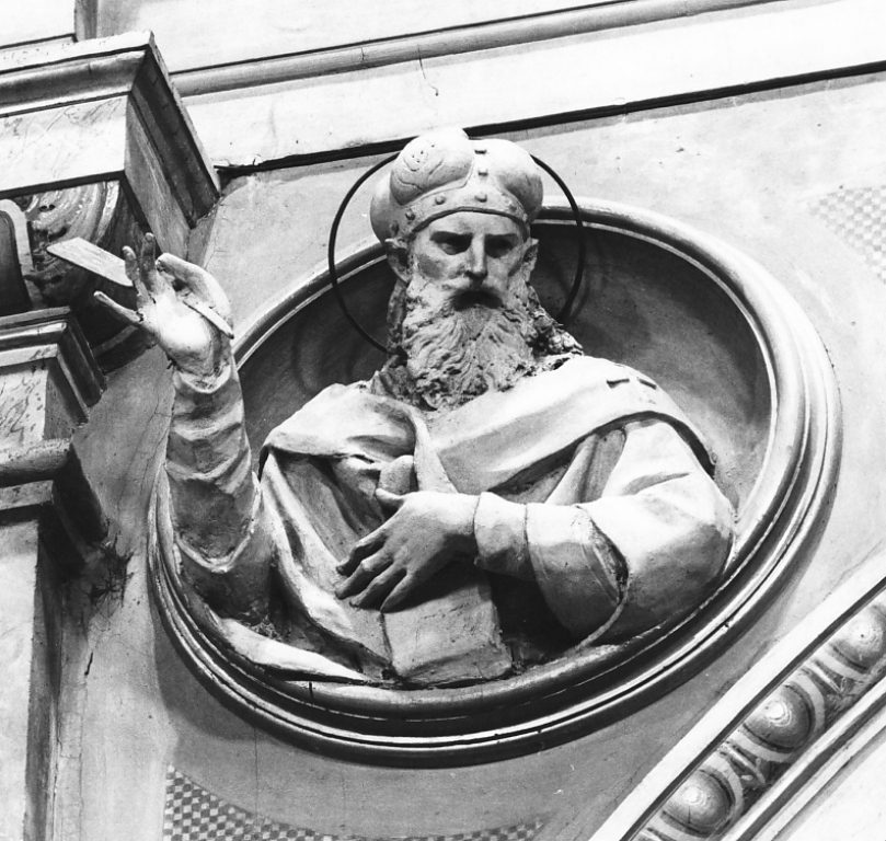 San Basilio (scultura) di Fontana Luigi (sec. XIX)
