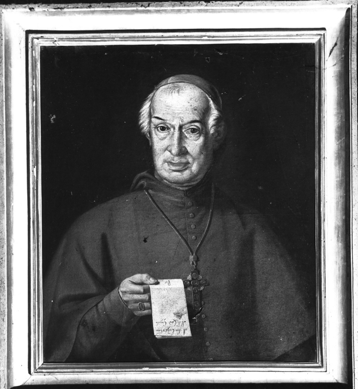 ritratto del cardinale Bonaventura Gazola (dipinto) - ambito laziale (sec. XIX)