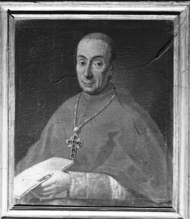 ritratto di cardinale (dipinto) - ambito laziale (fine/inizio secc. XVIII/ XIX)