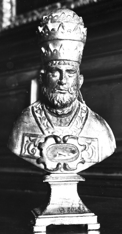 reliquiario - a busto - ambito laziale (sec. XVII)