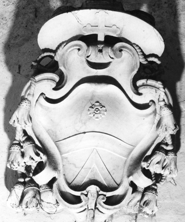 stemma (scultura) - ambito laziale (sec. XVIII)