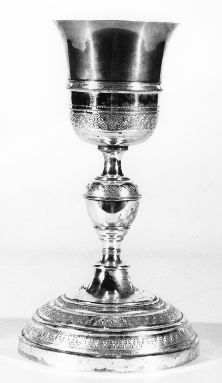 calice - ambito laziale (seconda metà sec. XIX)