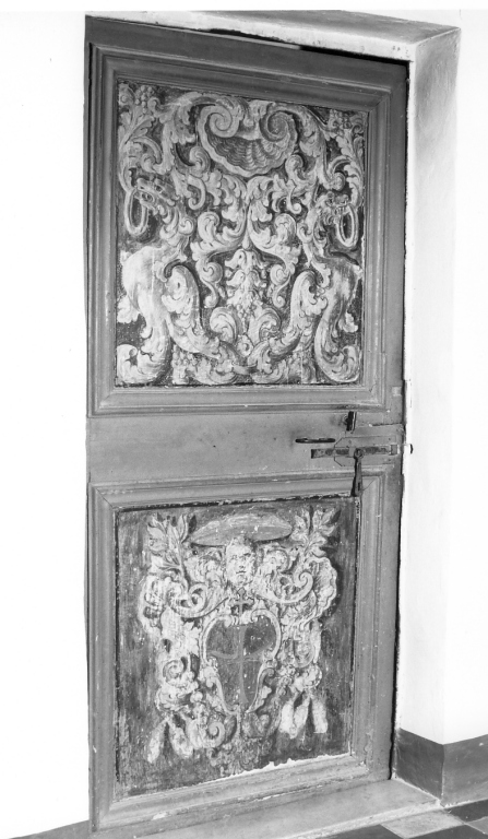 porta - ad un battente - ambito laziale (sec. XVIII)