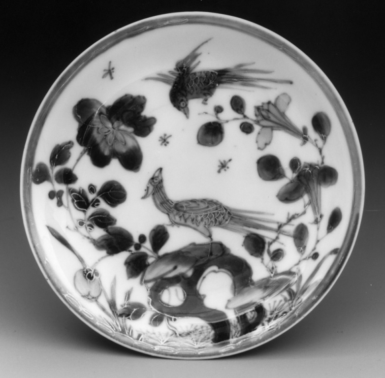 piattino - manifattura cinese (primo quarto sec. XVIII)