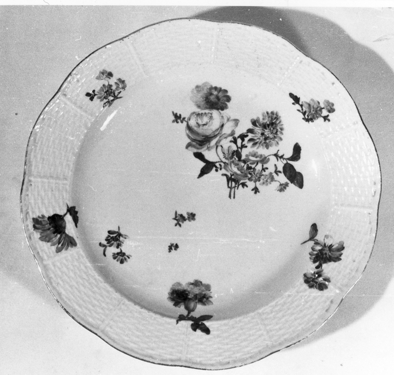 piatto - manifattura di Meissen (metà sec. XVIII)