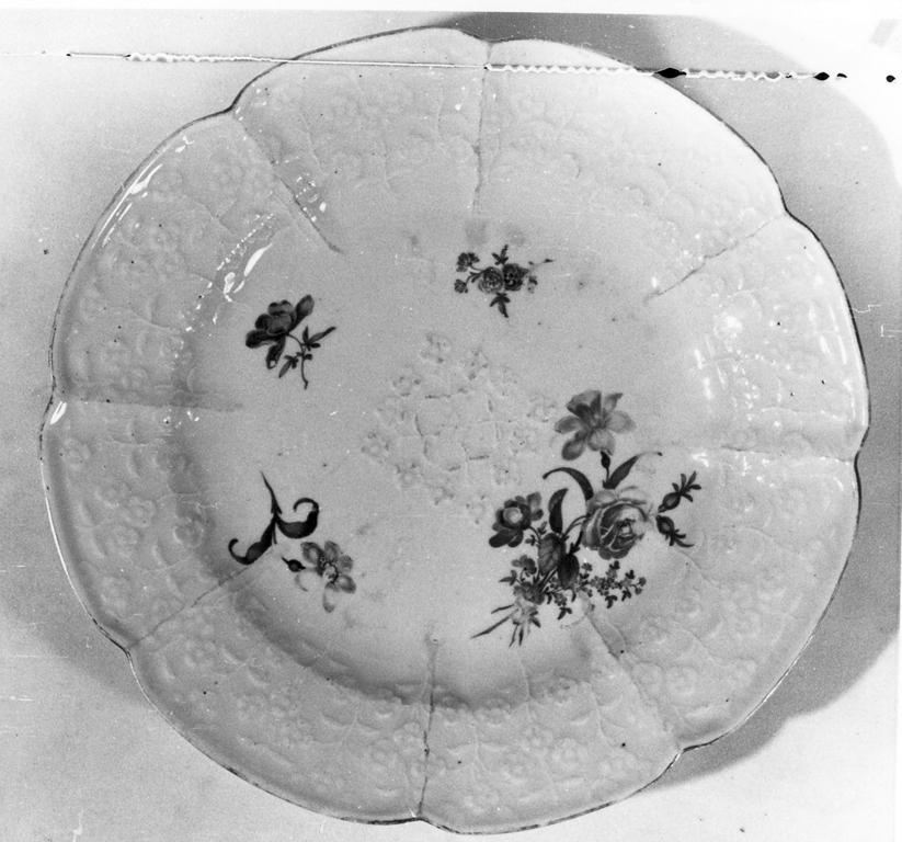 piatto - manifattura di Meissen (sec. XVIII)