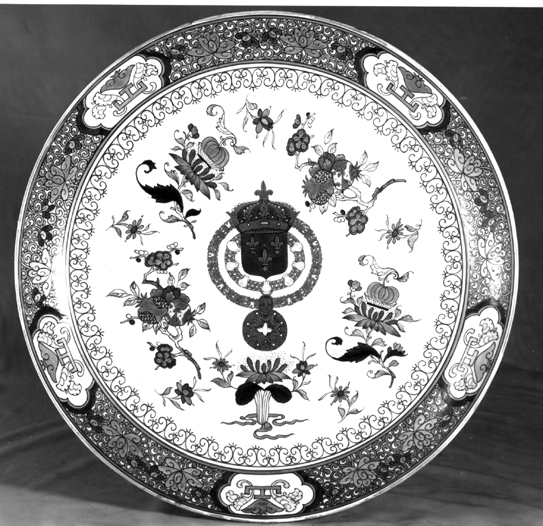 piatto - manifattura di Samson (fine sec. XIX)