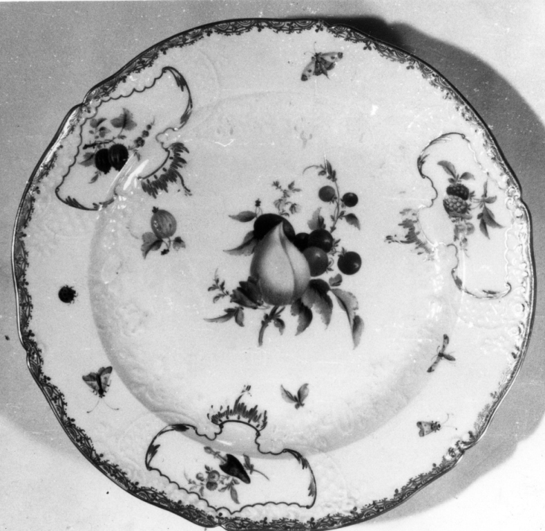piatto - manifattura di Meissen, manifattura di Meissen (secc. XVIII/ XIX)