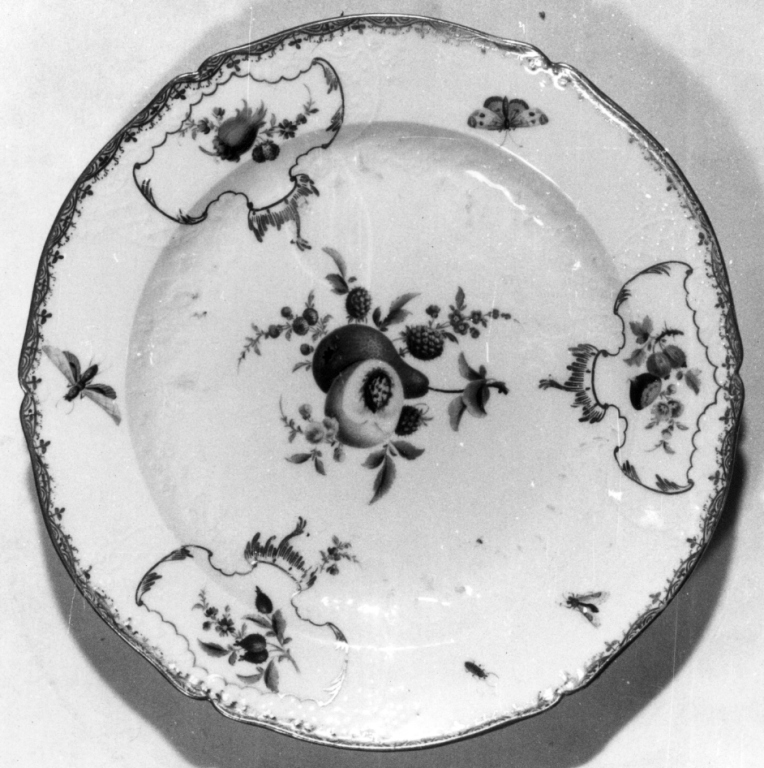 piatto - manifattura di Meissen, manifattura di Meissen (secc. XVIII/ XIX)