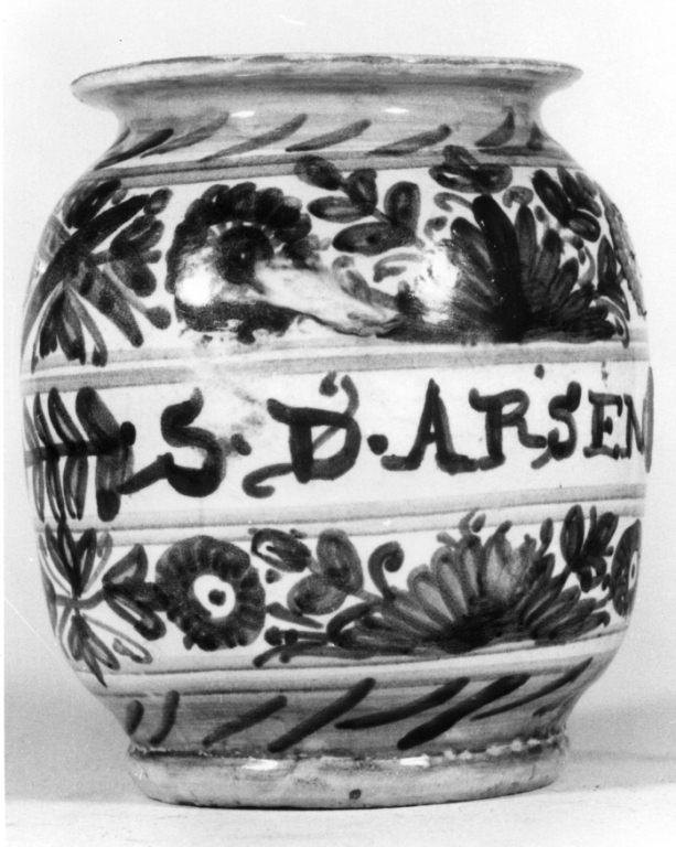 alberello - produzione di Bagnoregio, ambito toscano (seconda metà sec. XVII)