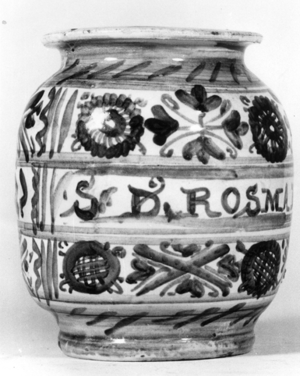 alberello - produzione di Bagnoregio, ambito toscano (seconda metà sec. XVII)