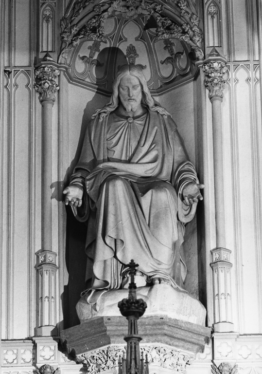 Cristo redentore (scultura) di D'Annibale Giuseppe, D'Annibale Vincenzo (sec. XIX)
