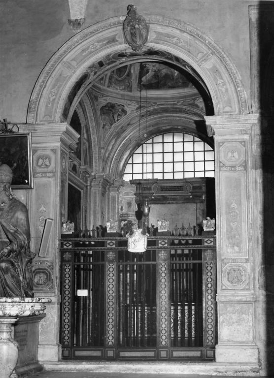 decorazione plastico-pittorica di Roncalli Cristoforo detto Pomarancio (e aiuti) - ambito romano (sec. XVI)