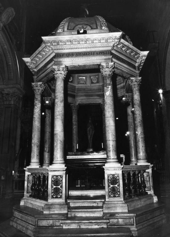 ciborio di Holl Pietro - ambito romano (sec. XVII, sec. XIX)