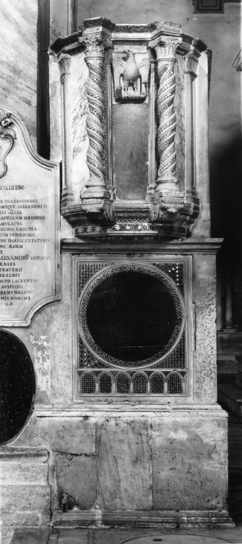 pulpito di Thebaldi Lorenzo, Jacopino di Lorenzo (sec. XII)