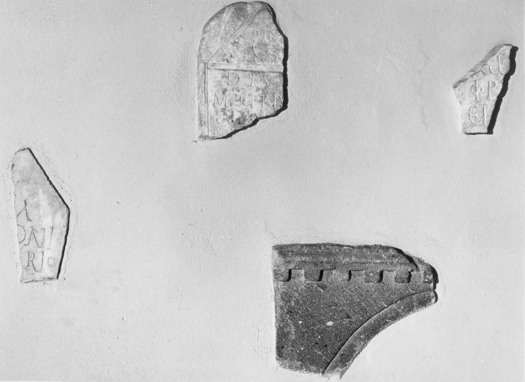 lastra, frammento - ambito greco (sec. IV)