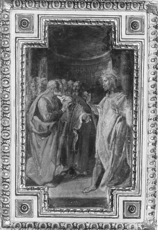 resurrezione di Cristo (dipinto) di Croce Baldassarre (sec. XVI)