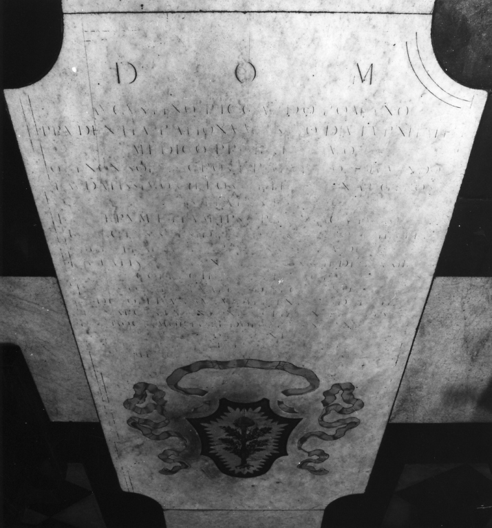 lapide - ambito romano (sec. XVII)