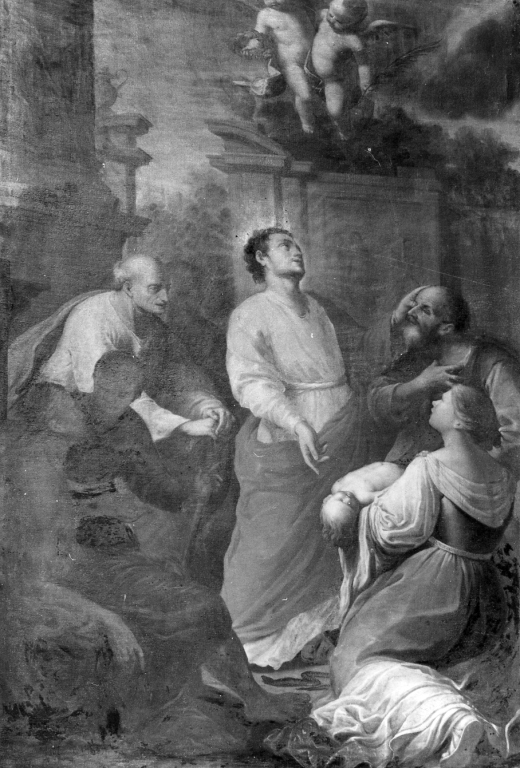 Santo (dipinto) di Caisotti Tommaso Amedeo (sec. XVII)