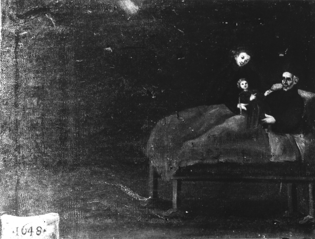 Santo (dipinto) - ambito romano (sec. XVII)