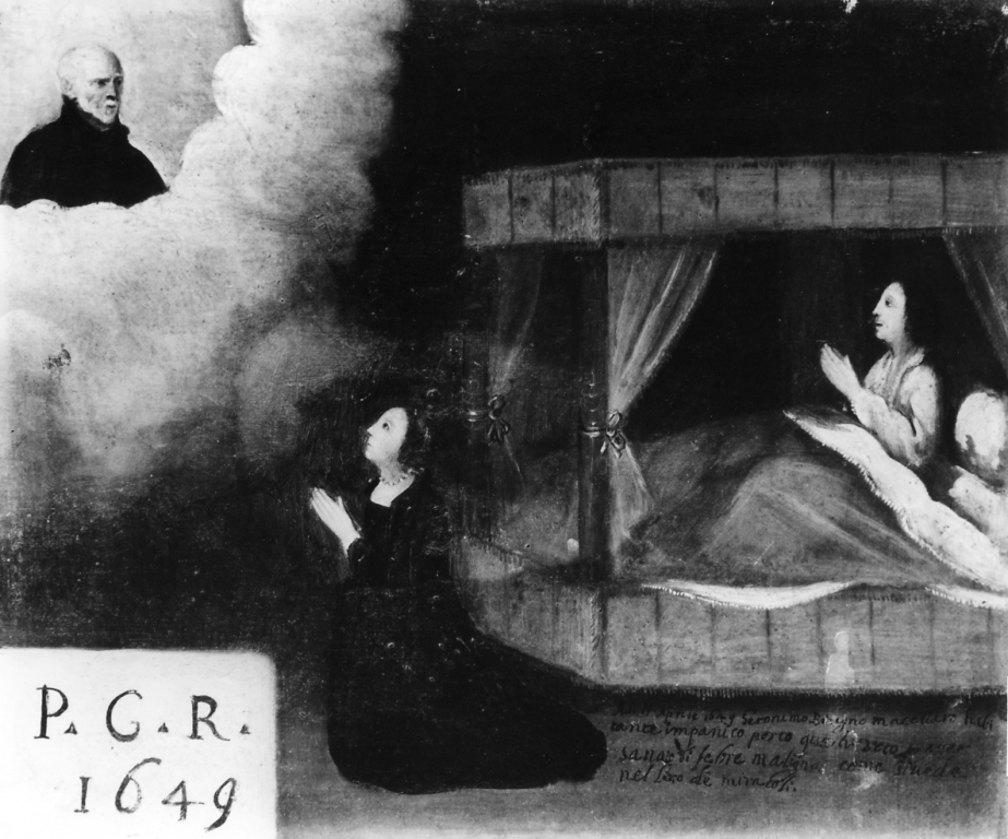 Santo (dipinto) - ambito romano (sec. XVII)