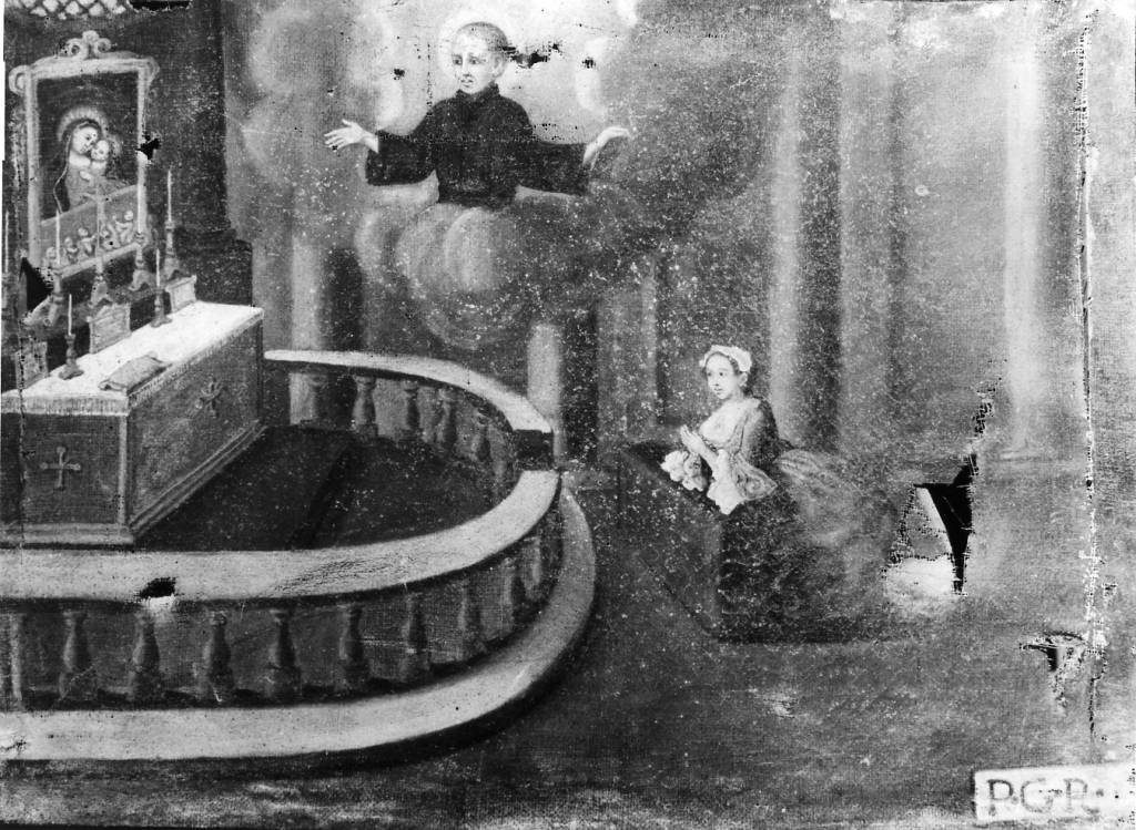 Santo (dipinto) - ambito romano (metà sec. XVIII)