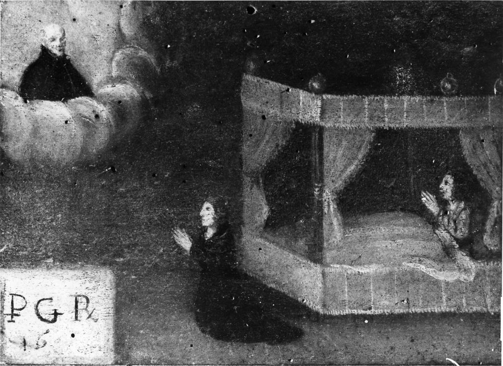 Santo (dipinto) - ambito romano (fine sec. XVII)