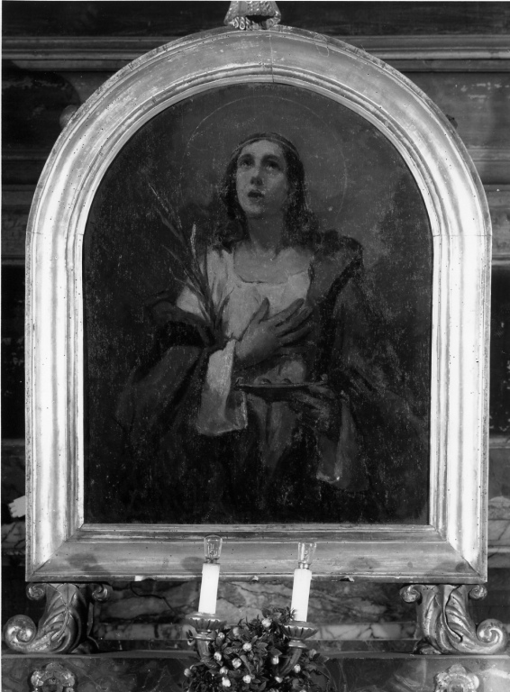 Santa Lucia (dipinto) di Bocchetti Gaetano (prima metà sec. XX)
