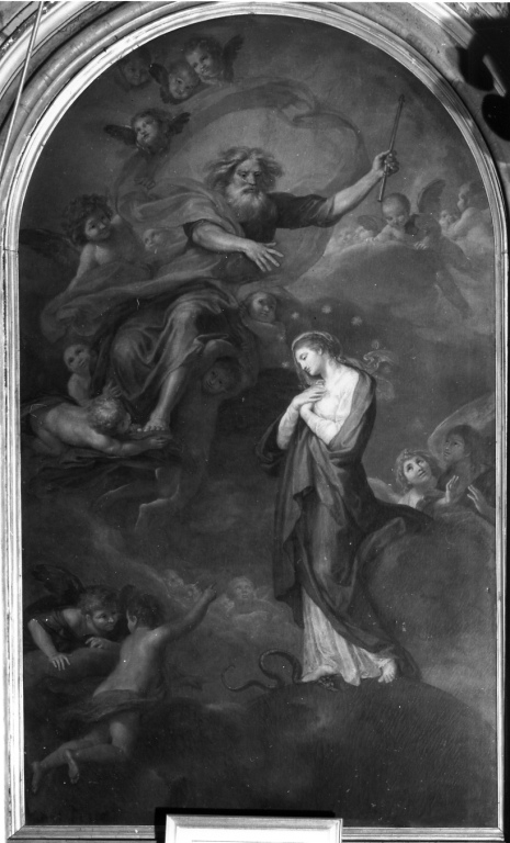 Immacolata Concezione (pala d'altare) di Von Prenner Giorgio Gaspare (sec. XVIII)