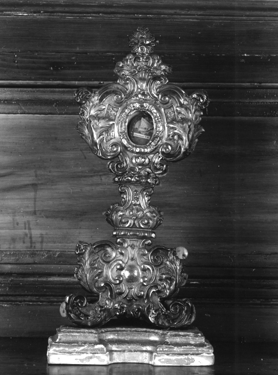 reliquiario - ambito romano (prima metà sec. XVIII)