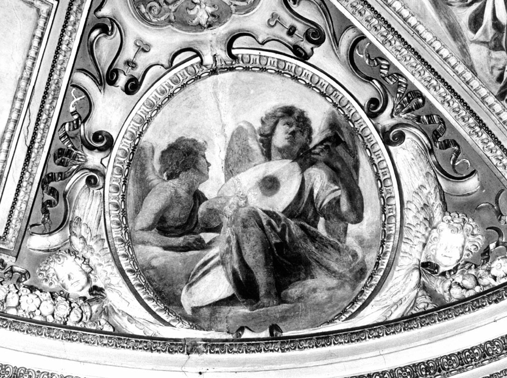 angeli musicanti (dipinto) di Vouet Simon (sec. XVII)