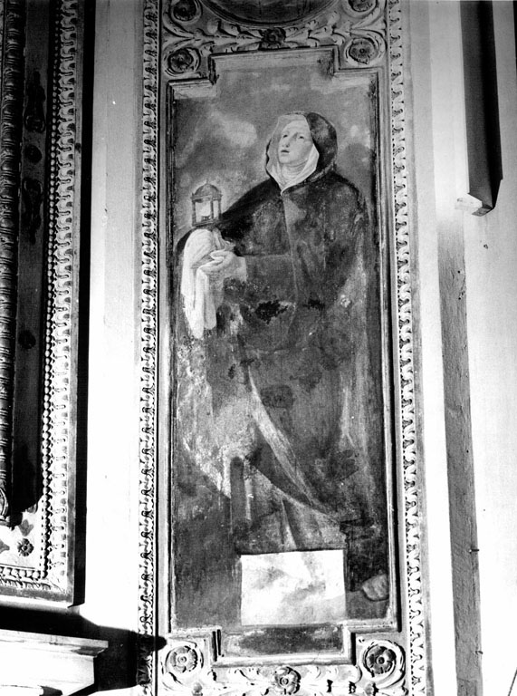 Santa Chiara (dipinto) di Manno Francesco (sec. XIX)