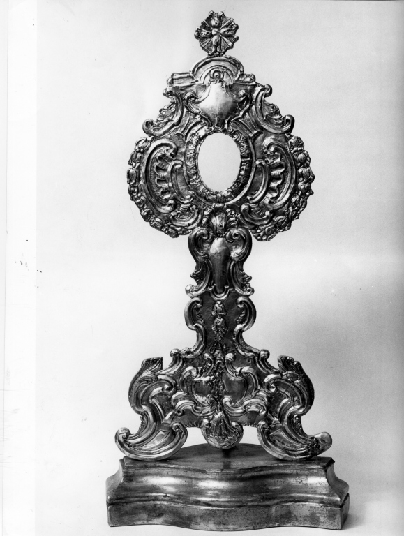 reliquiario - a ostensorio di De Grazia Antonio (sec. XVIII)