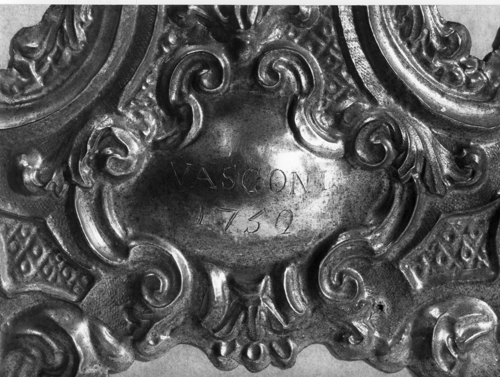 reliquiario - a ostensorio - ambito laziale (sec. XVIII)