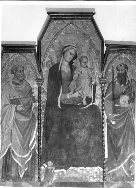 madonna con bambino e santi (polittico) di Andrea di Bartolo (metà sec. XV)