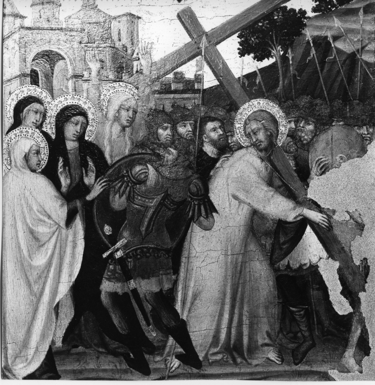Cristo consola le pie donne (dipinto) di Andrea di Bartolo (metà sec. XV)