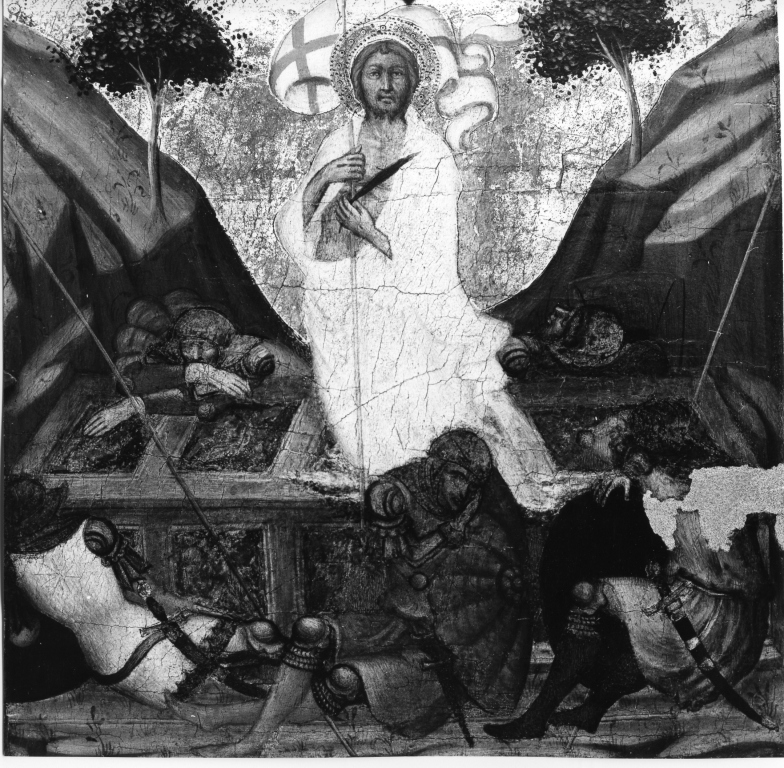resurrezione di Cristo (dipinto) di Andrea di Bartolo (metà sec. XV)