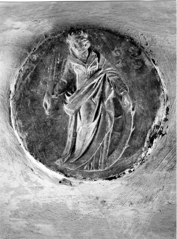 Santa Caterina d'Alessandria (rilievo) - ambito romano (secc. XIV/ XV)
