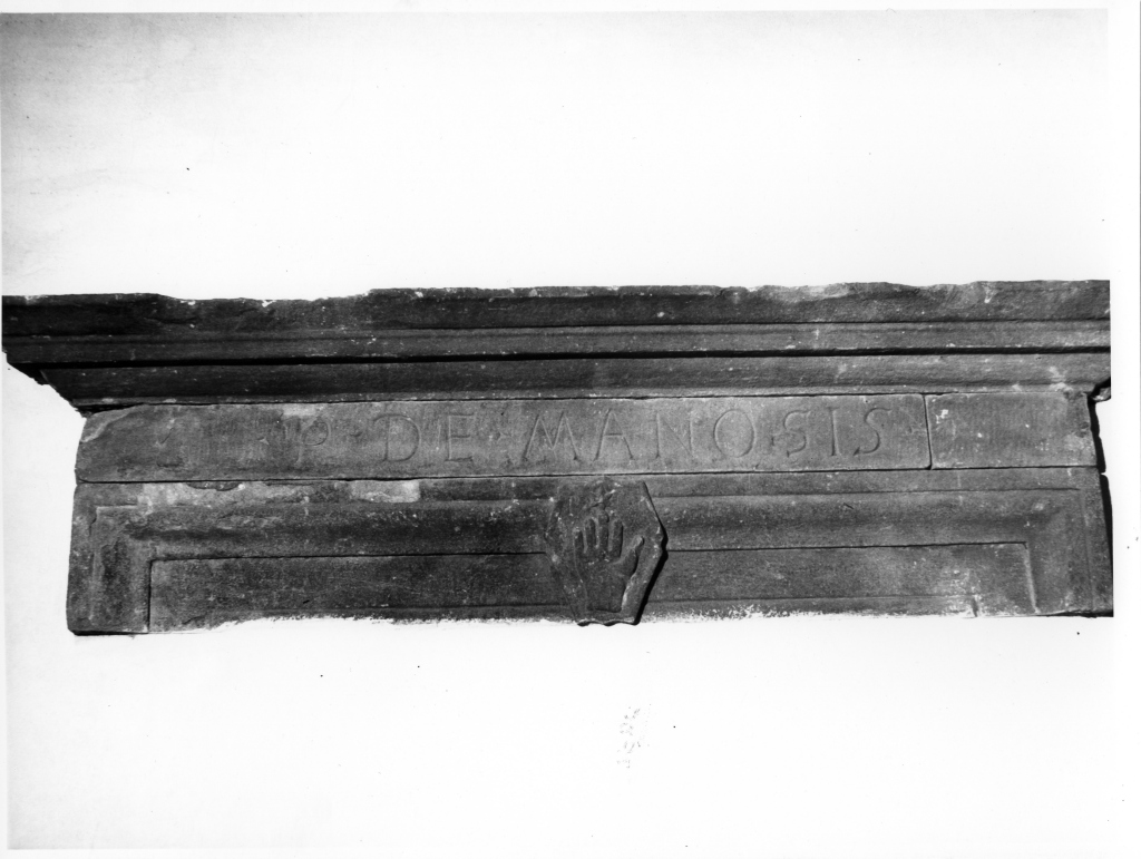 architrave - ambito laziale (fine/inizio secc. XV/ XVI)