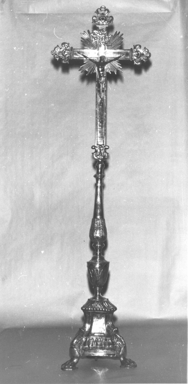 croce d'altare - bottega laziale (sec. XVIII)