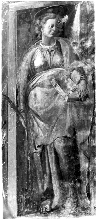 Santa Vittoria (dipinto) di Zuccari Federico (scuola), Zuccari Taddeo (scuola) (sec. XVI)
