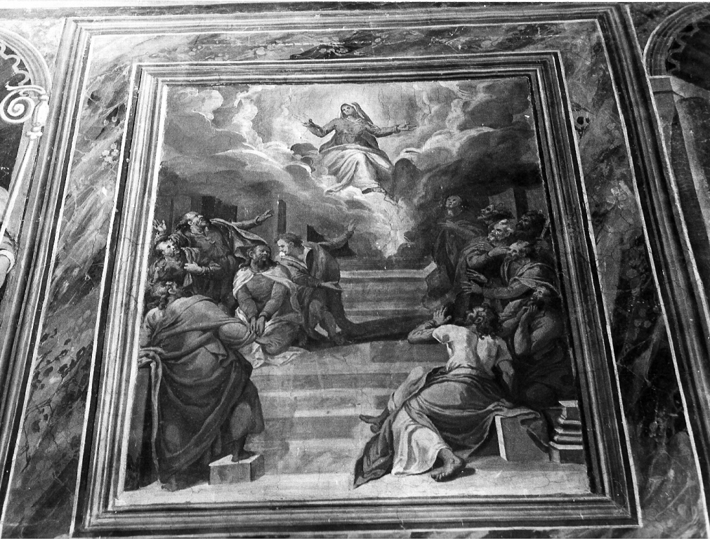 assunzione della Madonna (dipinto) di Zuccari Federico (scuola), Zuccari Taddeo (scuola) (sec. XVI)