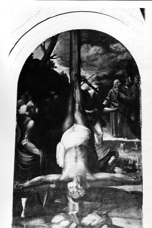 martirio dei Santi Pietro e Paolo (pala d'altare) di Gentileschi Orazio (sec. XVI)