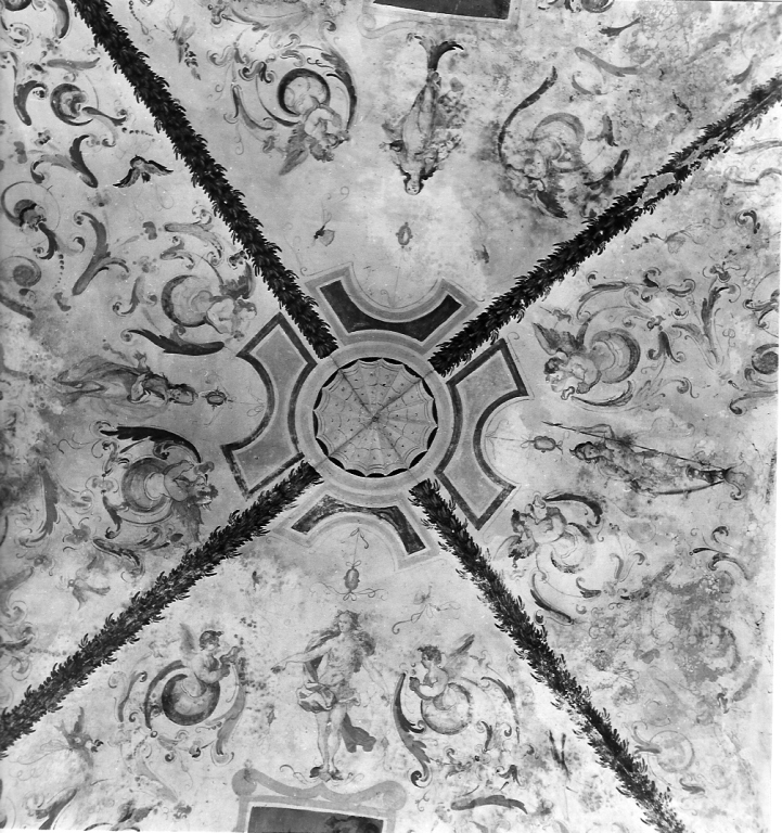 grottesche (decorazione pittorica, ciclo) di Zuccari Federico (scuola), Zuccari Taddeo (scuola) (sec. XVI)