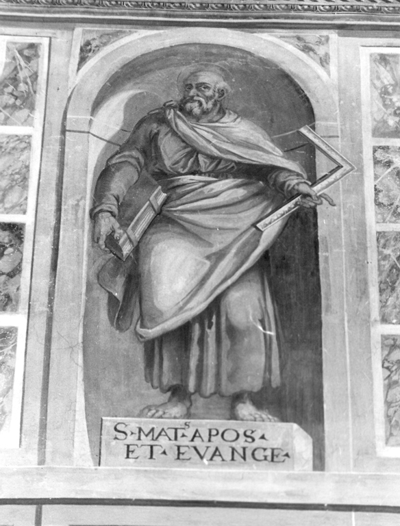 apostoli e Santi (decorazione pittorica, ciclo) di Zuccari Federico (scuola), Zuccari Taddeo (scuola) (sec. XVI)